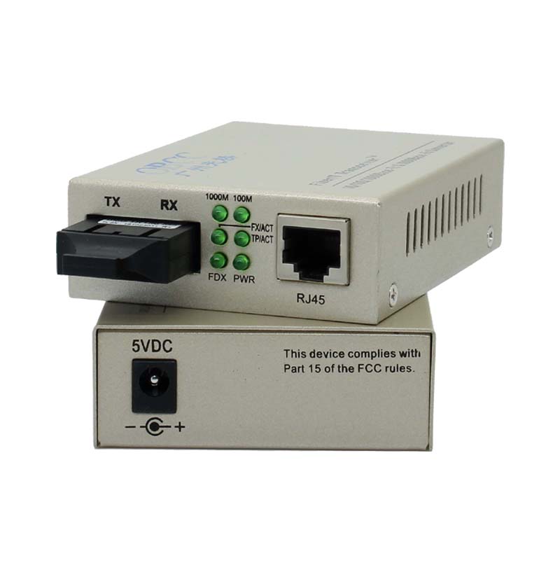 千兆1光1電光纖收發器 千兆1光1電光纖收發器