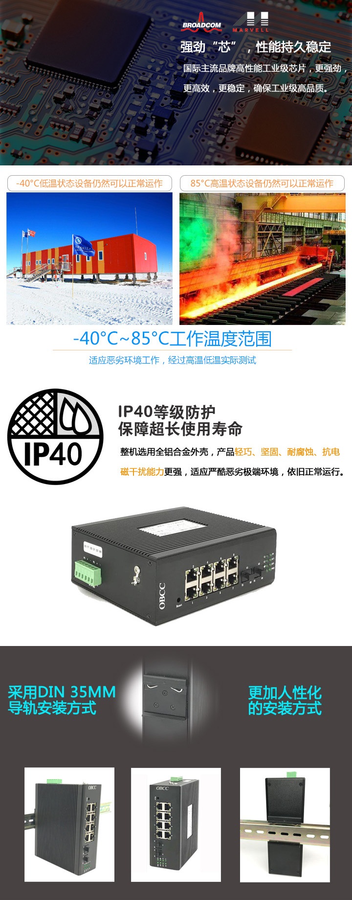 工業以太網交換機 工業交換機