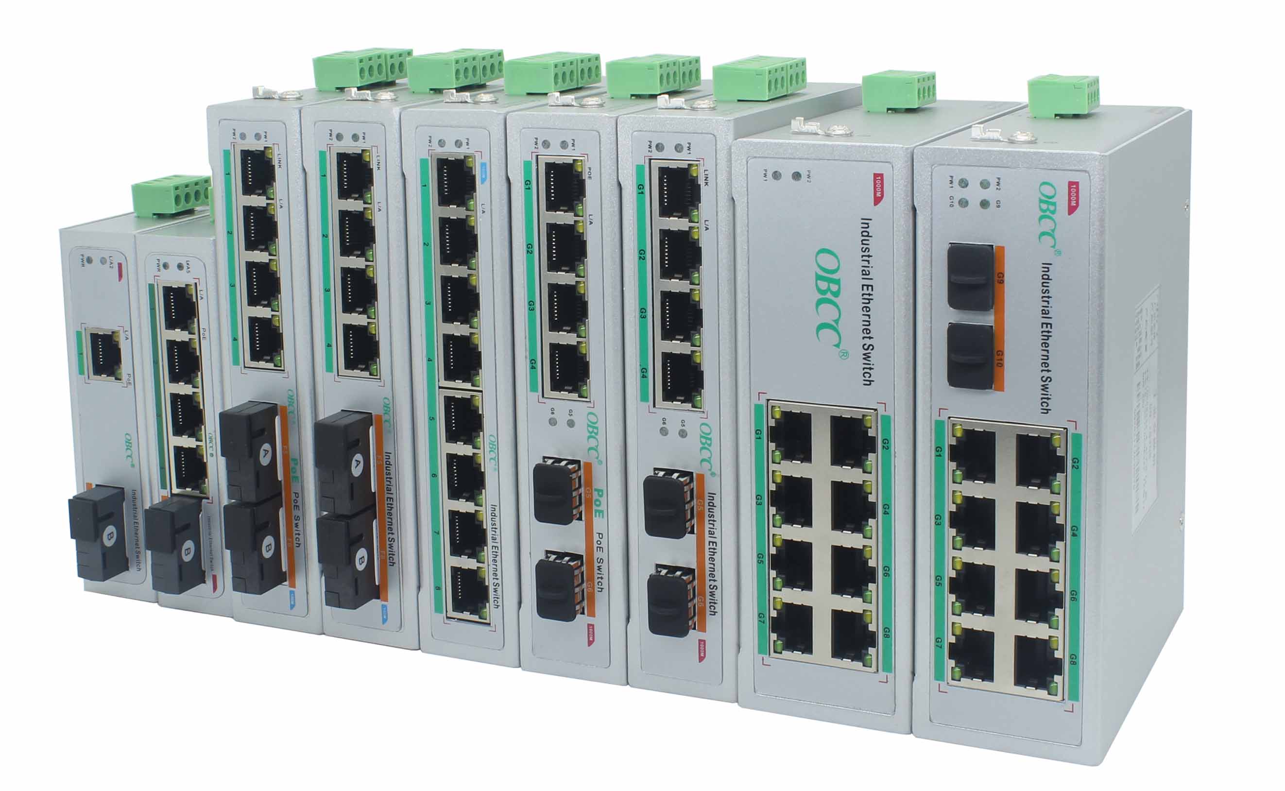 工業POE交換機－螢火蟲系列